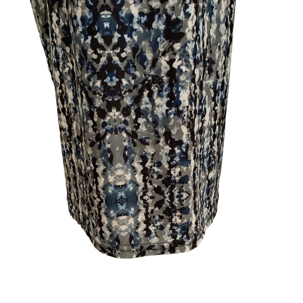 NEW! Deborah Viereck women’s XS jumpsuit printed stretch ruffle top sleeveless - Picture 8 of 10